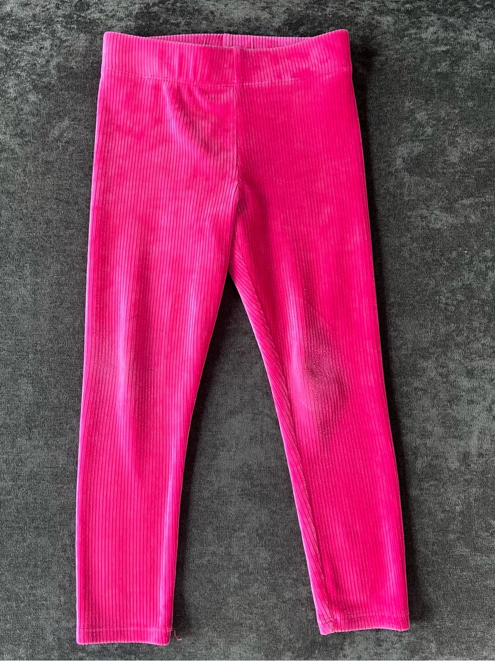 Vince Camuto Girls Pink Velvet Leggings Size 4